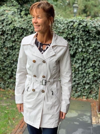Foto van Danwear trenchcoat zand