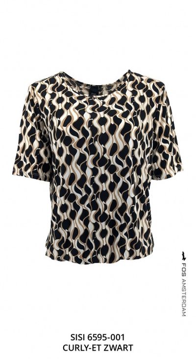 Foto van Fos blouson sisi curly zwart
