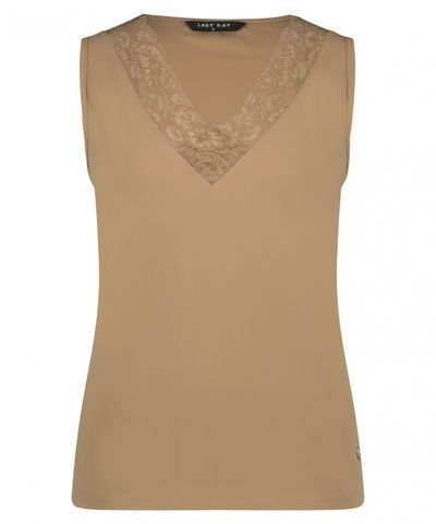 Foto van Lady Day Tamara top camel