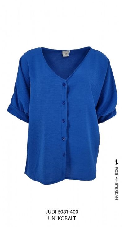 Foto van Fos blouse judi kobalt