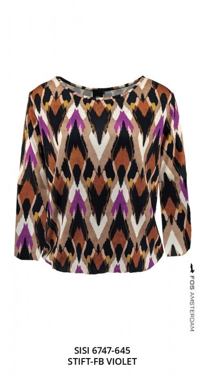 Foto van Fos blouson sisi stift violet