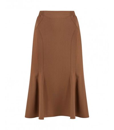 Foto van Casa Moda klokkende rok elastiek tabac 