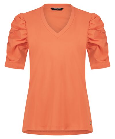 Foto van Lady Day Toya shirt papaya
