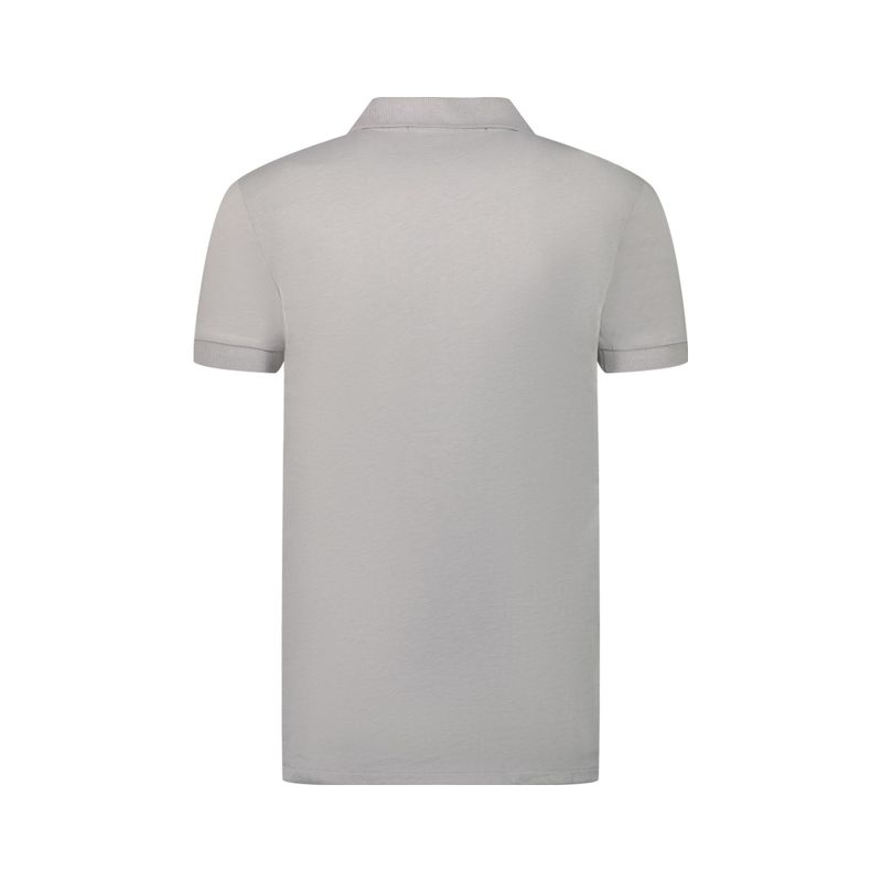 Polo Shirt Pompano Grey, free-standing