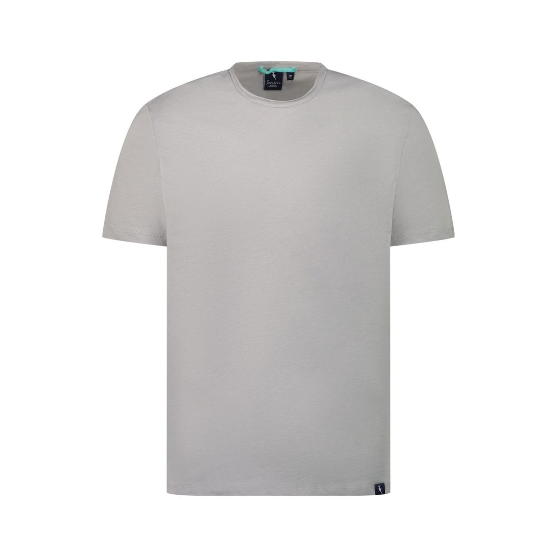 T-Shirt Vero Grau, getragen