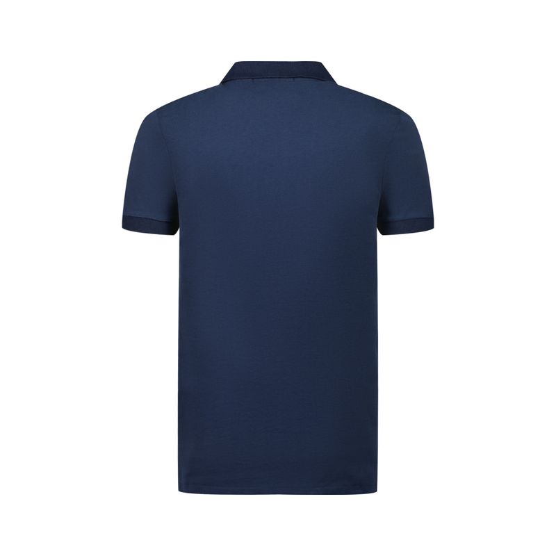 Polo Shirt Pompano Blue, détouré