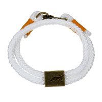 Bracelet Orlando Blanc/Orange