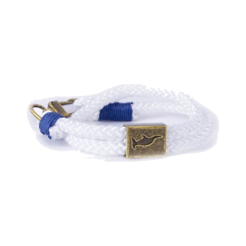 Bracelet Orlando Blanc/Bleu, détouré