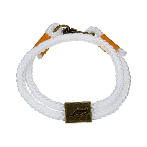 Photo de Bracelet Orlando Blanc/Orange
