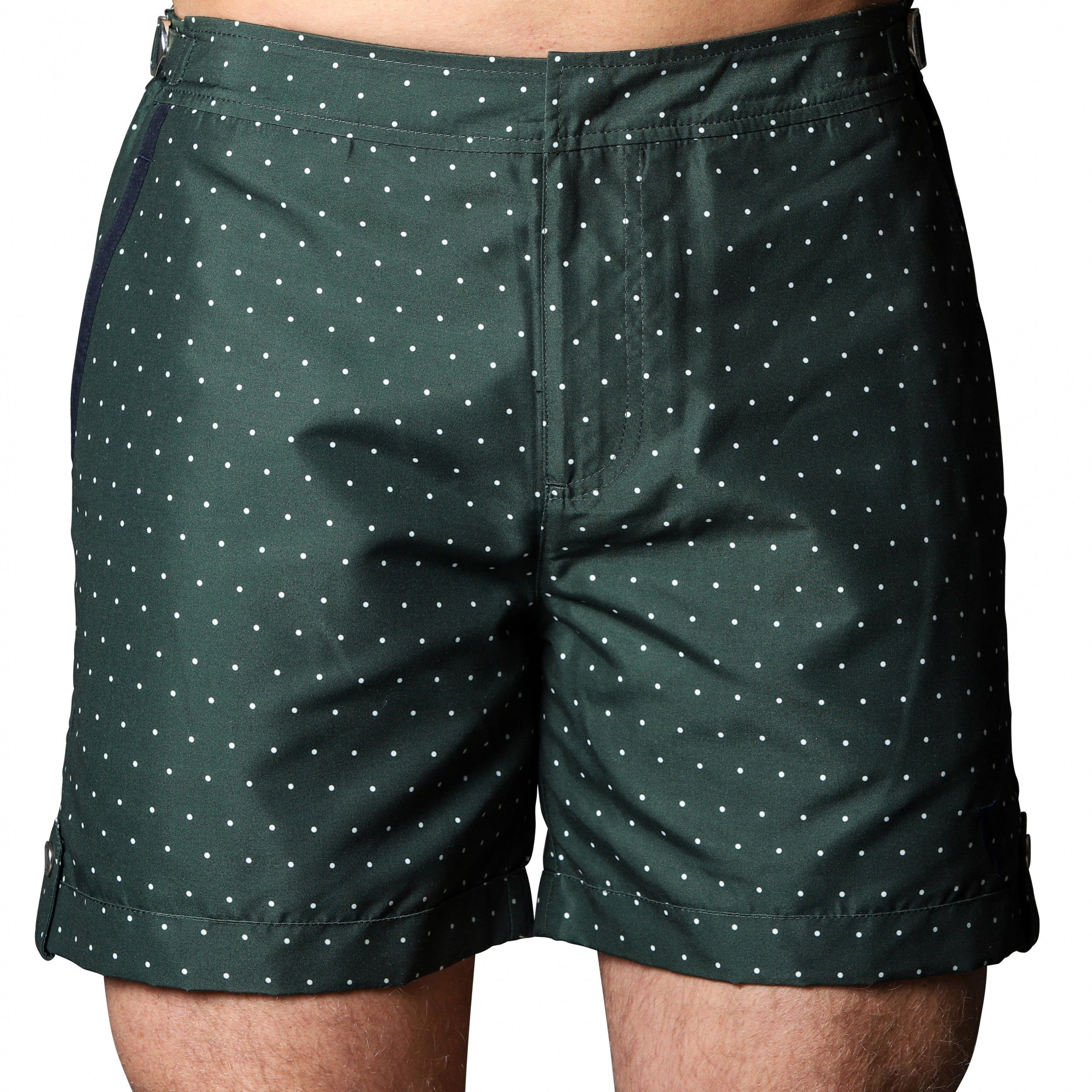 Swim Short Tampa Dots Green