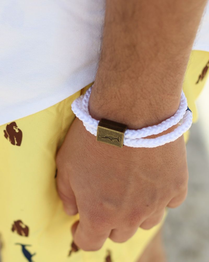 Bracelet Orlando Blanc/Bleu, photo 3