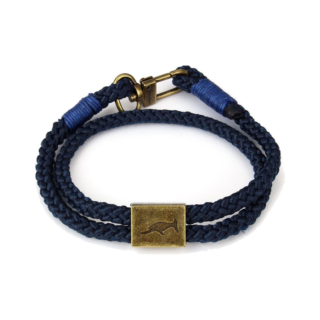 Orlando Armband Blau/Blau, getragen