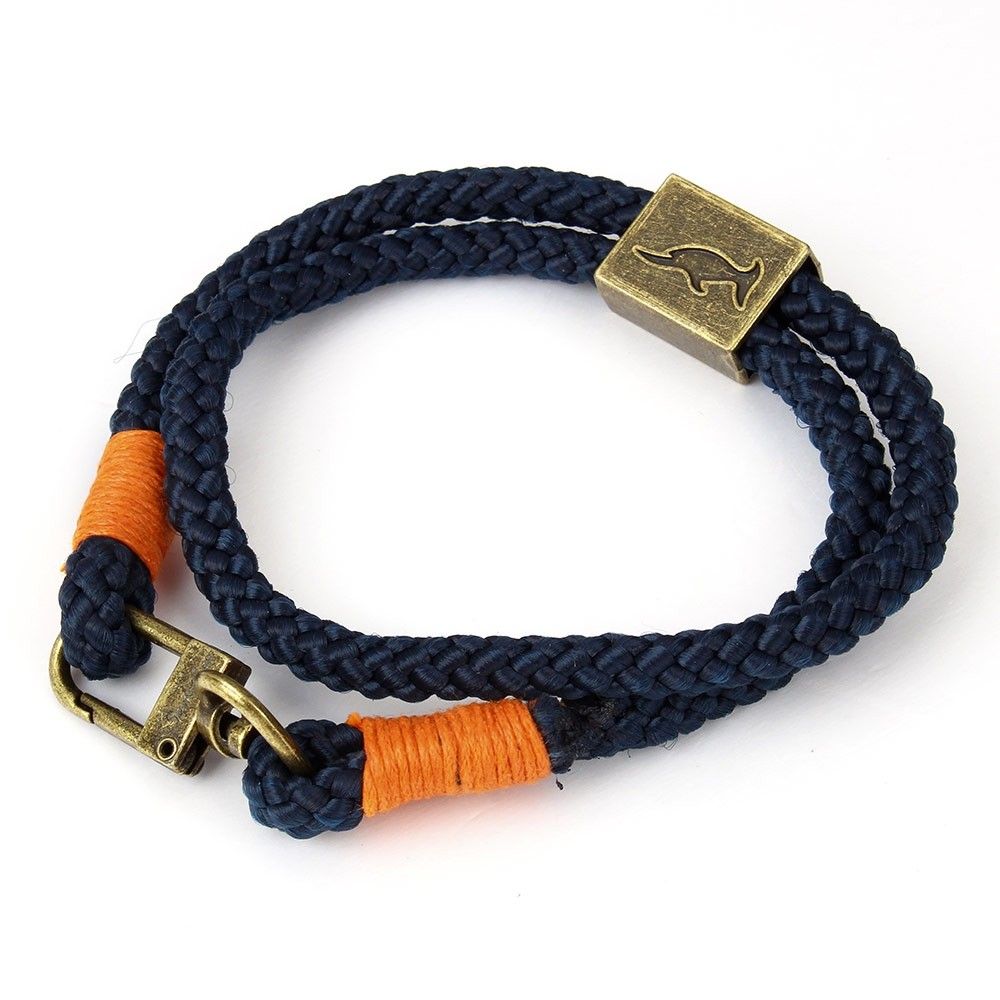Nautical L8 Navy Leather - FortunaBeads