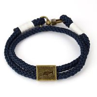 Armband Orlando Blauw/Wit