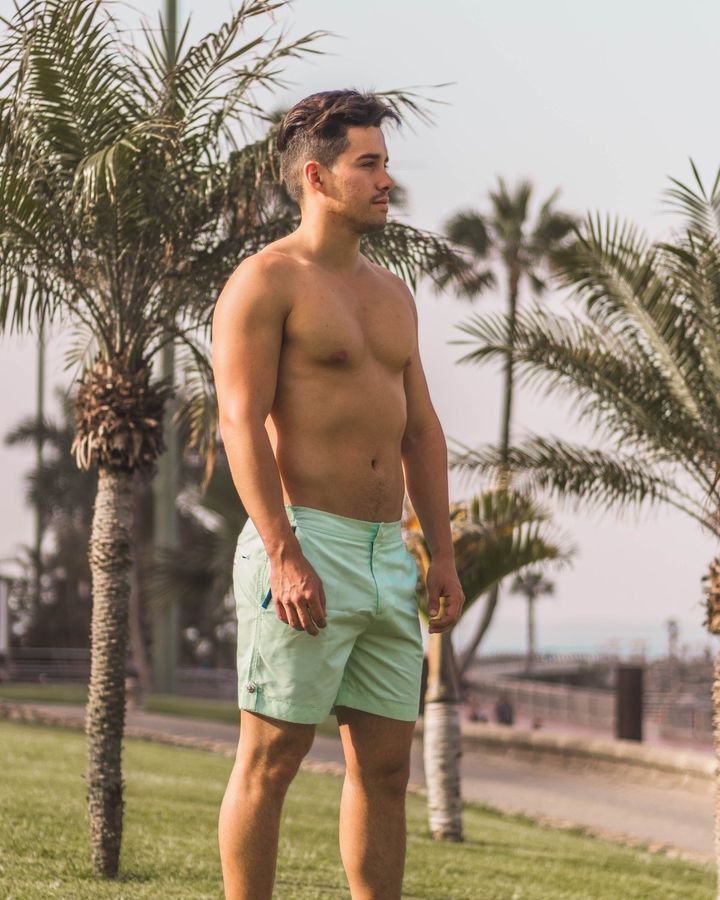 Tampa Stripes Hint of Mint, porté par un ambassadeur