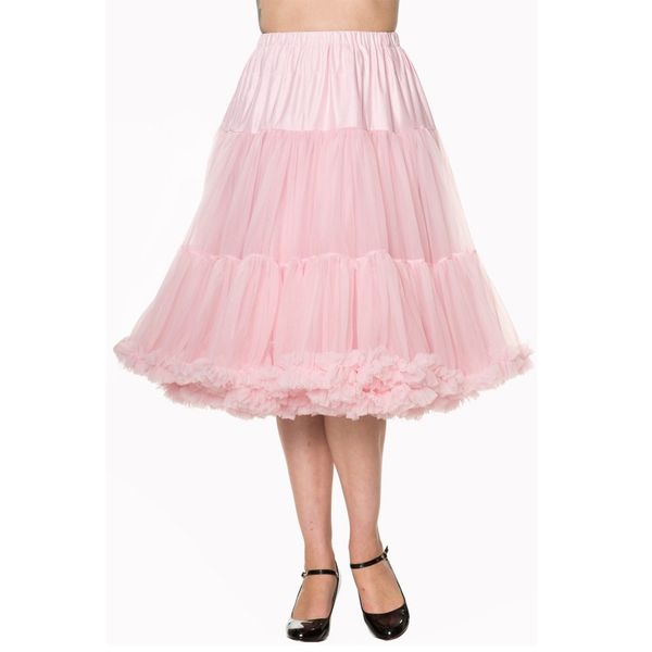 Banned | Petticoat Lifeforms lang met extra volume, licht roze Banned | Petticoat Lifeforms lang met extra volume, licht roze