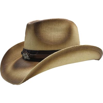 Foto van Major wear | Klassieke zomerse Cowboyhoed met burned uitstraling
