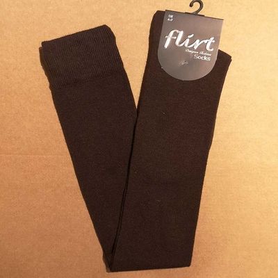 Foto van Flirt | Overknee sokken bruin