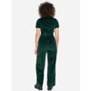 Afbeelding van ATO Berlin | Jumpsuit Olivia van biologisch groene ribcord katoen mix