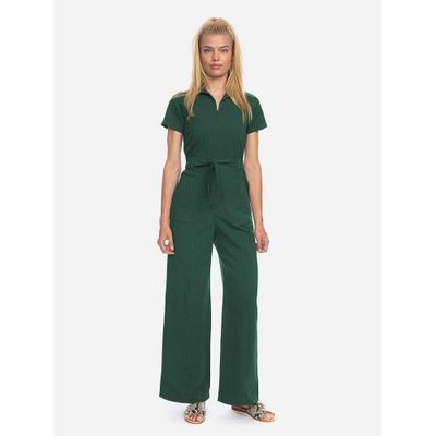 Foto van ATO Berlin | Jumpsuit Olivia, groen biologisch katoen