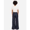 Afbeelding van ATO Berlin | Donkerblauwe jeans met wijde pijpen Caro