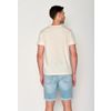 Afbeelding van Green Bomb | T-shirt Bike Enzo, creme wit bio katoen