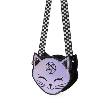 Foto van Banned | Gothic Pochi schoudertas, pastel lila