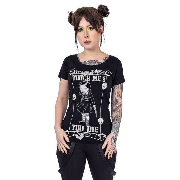 Heartless | Wednesday t-shirt, touch me you Die