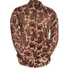 Afbeelding van Chenaski | Retro 70's overhemd, velvet Paisley grijs, blauw, bordeaux
