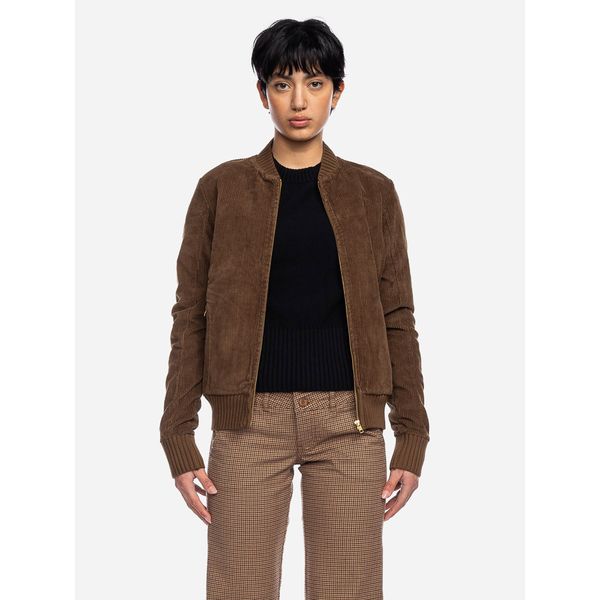ATO Berlin | Retro jas Bebe van choco bruine brede ribcord
