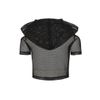 Afbeelding van Banned | Fishnet Hoodie met korte mouw 