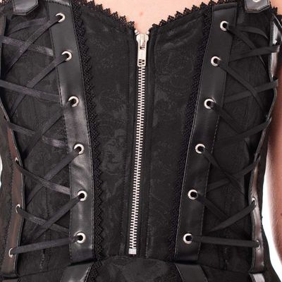 Foto van Poizen Industrie | Gothic jurk Ravens rose