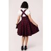 Afbeelding van Hell Bunny | Pinafore jurk Carmina, rood zwarte tartan