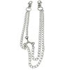 Afbeelding van Bullet69 - Sleutelhanger met dubbele ketting en schakel