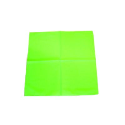 Foto van Zacharia | Bandana effen neon groen