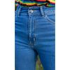 Afbeelding van Run & Fly | Hoge taille jeans jaren 80, stretch wijde pijpen