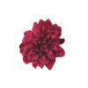 Afbeelding van Zacharia | Fuchsia roze chrysant op haarclip en broche 