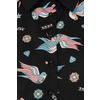 Afbeelding van Banned | Rock'n Roll sleeveless blouse Marilou roze blauw, zwaluwen