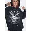 Afbeelding van Jawbreaker | Hoody Baphomet print met occulte print