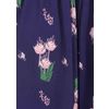 Afbeelding van Collectif | Maxi jurk Soraya blauw met roze bloemen