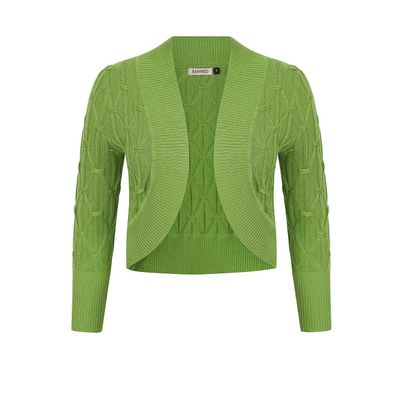 Foto van Banned | Vintage bolero Eden, groen
