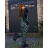 Afbeelding van Run & Fly | Tuinbroek Green Seas met Octopus en kreeft, van stretch denim