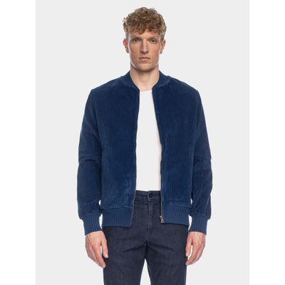 Foto van ATO Berlin | Retro Jas Pelle donkerblauw ribcord 
