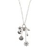 Afbeelding van Zacharia | Halsketting met Nautical en Sailor hangetjes