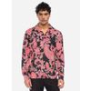 Afbeelding van ATO Berlin | Soepel overhemd Juan, met sierlijk rood paisley patroon