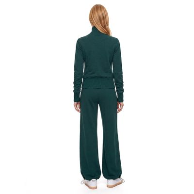 Foto van ATO Berlin | Jogging-sport broek Jesse in pine-groen met mint strepen