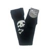 Afbeelding van Flirt | Overknee sokken zwart met Pirate-skull en crossbone