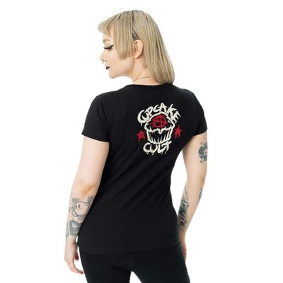 Foto van Cupcake Cult | T-shirt Starbleat met gehoornde schaapjes en hartjes