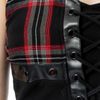 Afbeelding van Poizen Industries | Gothic tartan top,Phantom highlander