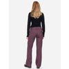 Afbeelding van ATO Berlin | Pantalon Lilia, rood, lila, blauw gemêleerde ruit-structuur 
